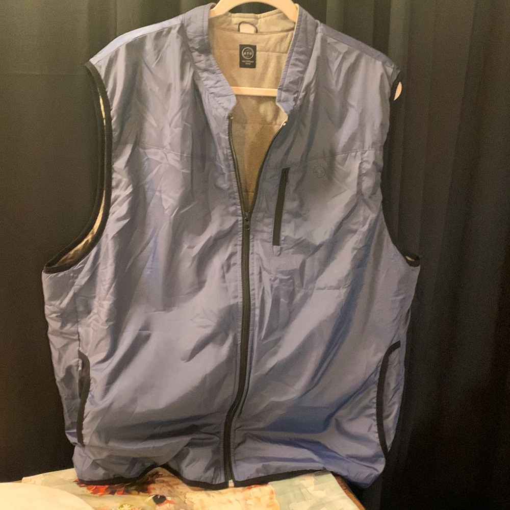 Men’s reversible vest ATG XLg gray/blue